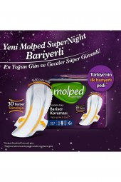 Molped Süper Ekonomik Süpernight Ped Gece 16x5 80 Adet thumbnail 2