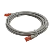 PATCH CORD UTP CAT6 3 MT GREY thumbnail 2