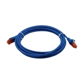 PATCH CORD UTP CAT6 3 MT BLUE thumbnail 1