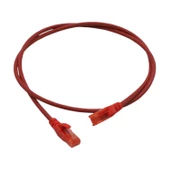 PATCH CORD UTP CAT6 1 MT RED thumbnail 1