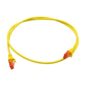 PATCH CORD UTP CAT6 1 MT YELLOW thumbnail 1