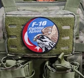 F16 Fighting Falcon Askeri Patch Yama Havacı Peç- PEÇ thumbnail 3