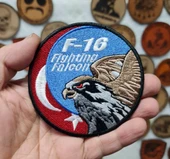 F16 Fighting Falcon Askeri Patch Yama Havacı Peç- PEÇ thumbnail 2