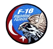 F16 Fighting Falcon Askeri Patch Yama Havacı Peç- PEÇ thumbnail 1