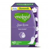 Molped Yoğun Koruma Günük Ped Normal 40x2 80 Adet thumbnail 1