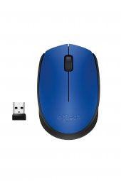 Logitech M171 Kablosuz Usb Alıcılı Optik Mouse Mavi thumbnail 1
