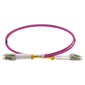 FİBER PATCH CORD LC-LC MM DUPLEX 50/125 OM4 1 MT thumbnail 2