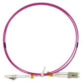 FİBER PATCH CORD LC-LC MM DUPLEX 50/125 OM4 1 MT thumbnail 1