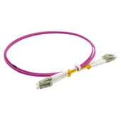 FİBER PATCH CORD LC-LC MM DUPLEX 50/125 OM4 1 MT thumbnail 4