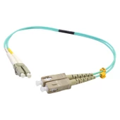 FİBER PATCH CORD SC-LC MM DUPLEX 50/125 OM3 0.25 MT thumbnail 1