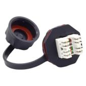 KEYSTONE JACK UTP CAT6 180 D IP67 VİDALI EDÜSTRİYEL thumbnail 1