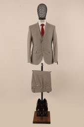 Yelekli Takım Elbise Slim Fit thumbnail 1