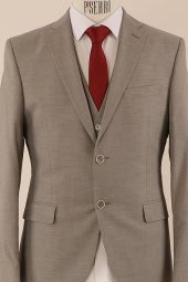 Yelekli Takım Elbise Slim Fit thumbnail 5