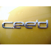 Kia Ceed Bagaj Orjinal 3M 3D Krom ABS Logo Amblem thumbnail 1