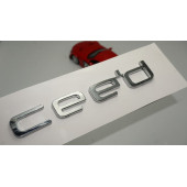 Kia Ceed Bagaj Orjinal 3M 3D Krom ABS Logo Amblem thumbnail 2