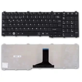 Toshiba c650-1C8 ( PSC12E-01C00QTE ) Notebook Klavye Siyah TR thumbnail 1