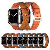 ​​​Apple Watch Ultra 49mm KRD-76 PU Deri Kordon thumbnail 12