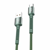 LinkTech K552 Type-C USB Metal Başlı Data/Şarj Kablosu 3A 1mt thumbnail 6