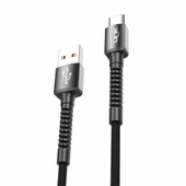 LinkTech K552 Type-C USB Metal Başlı Data/Şarj Kablosu 3A 1mt thumbnail 5