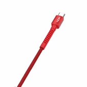 LinkTech K552 Type-C USB Metal Başlı Data/Şarj Kablosu 3A 1mt thumbnail 10