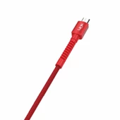LinkTech K551 Micro USB Metal Başlı Data/Şarj Kablosu 3A 1mt thumbnail 10