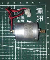 RS-360SH 24V DC Motor - Metal Dişli thumbnail 3