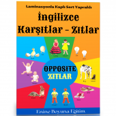 İngilizce Karşıtlar-Zıtlar (Opposite) Kitabı thumbnail 1