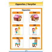 İngilizce Karşıtlar-Zıtlar (Opposite) Kitabı thumbnail 3