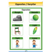 İngilizce Karşıtlar-Zıtlar (Opposite) Kitabı thumbnail 4