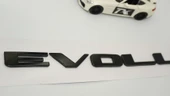DK Tuning Lancer Evolution Bagaj Siyah Yazı Logo Arma thumbnail 3