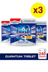 Finish  Quantum 240 Tablet Bulaşık Makinesi Deterjanı (80x3) thumbnail 1