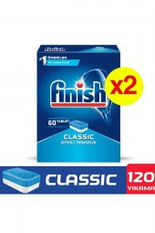 Finish  Klasik 120li Tablet Bulaşık Makinesi Deterjanı thumbnail 2