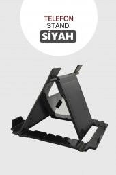 ANKABOSS Cep Telefon Standı Siyah thumbnail 2