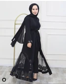 Modatalika Yeni sezon Kadın Ferace Abaya thumbnail 11