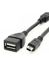 Mini USB OTG Kablo - 5 Pin USB Çevirici Kablo thumbnail 2