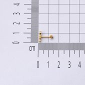 14 Ayar Altın Piercing Tragus Küpe thumbnail 6