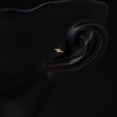 14 Ayar Altın Meta Piercing Tragus Küpe thumbnail 2