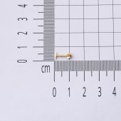14 Ayar Altın Meta Piercing Tragus Küpe thumbnail 6