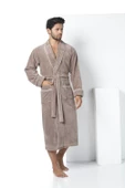 Devetüyü Biyeli Bambu Cotton Erkek Bornozu thumbnail 1