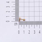 14 Ayar Altın Tragus Piercing Küpe thumbnail 6