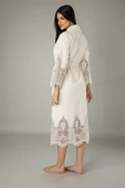 Uzun Şalyaka Dantelli Bambo Cotton thumbnail 2