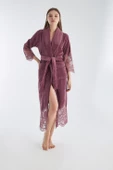 Uzun Şalyaka Dantelli Bambo Cotton thumbnail 7