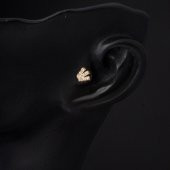 14 Ayar Altın Tragus Piercing Küpe thumbnail 2