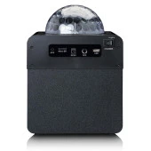 LENCO BTC-055 BK - IŞIKLI BLUETOOTH HOPARLÖR, USB, SD, RC, MIC, AC thumbnail 12