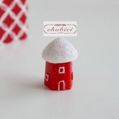 Dekoratif Kış Evi No:1 - 4x2,5cm thumbnail 2