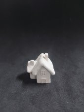 Dekoratif Kış Evi No:2 - 4x3,5cm thumbnail 1