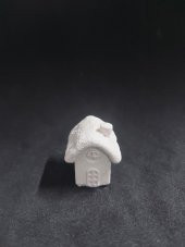 Dekoratif Kış Evi No:3 - 3,5x3cm thumbnail 1