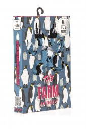 Farm Animals Penguins Desenli Boxer thumbnail 5