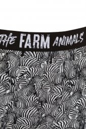Farm Animals Zebra Desenli Boxer thumbnail 3