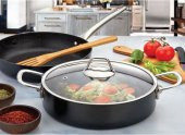 Evimsaray Zest Gusto Granit Basık Tencere 24cm thumbnail 2